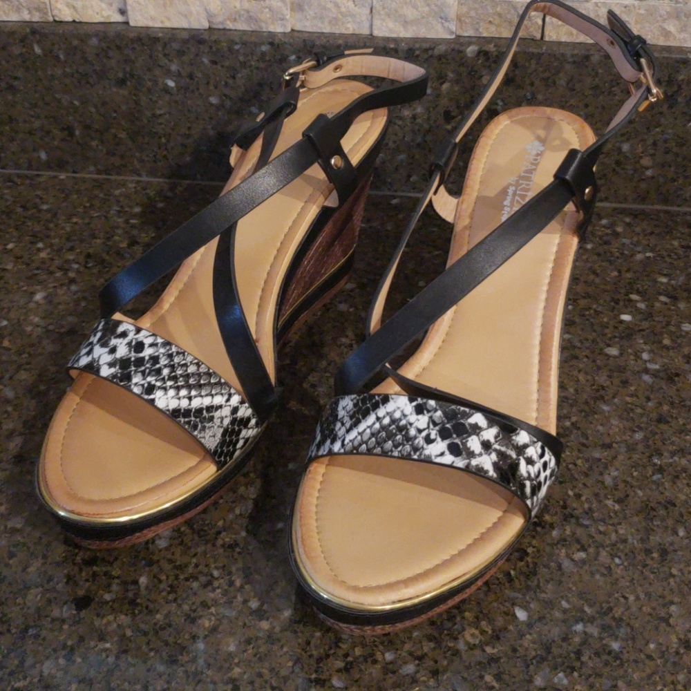 Patrizia bu spring step wedge shoes